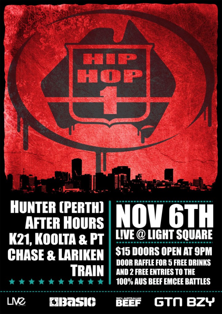 Hunter Show @ J!ve all aussie hip hop Hunter Show @ J!ve all aussie hip hop