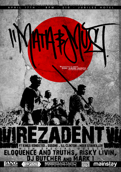 dualalbumlaunch mata must rezedent allaussie hip hop