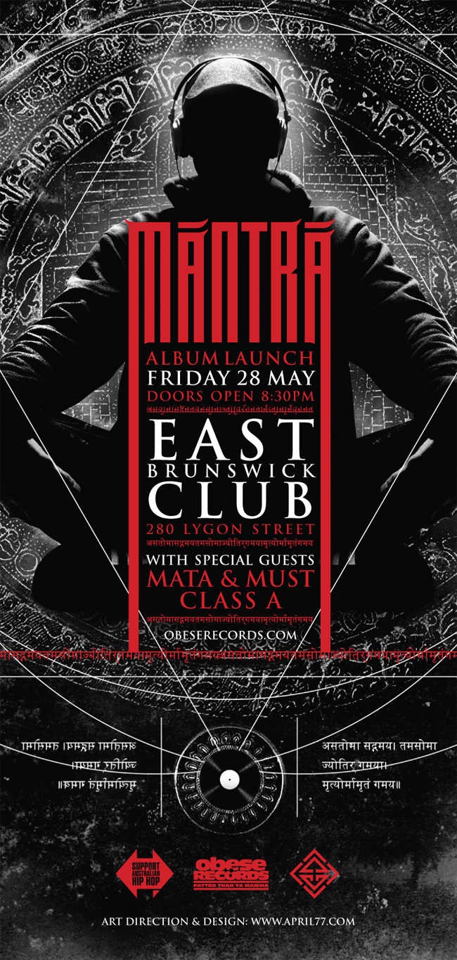 Mantra album launch allaussie hip hop