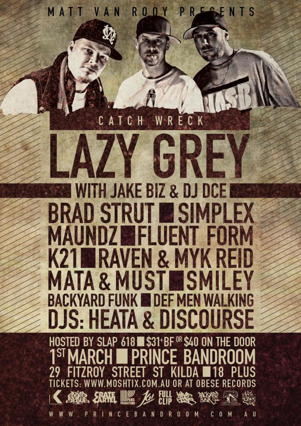 Catch wreck Lazy Gray