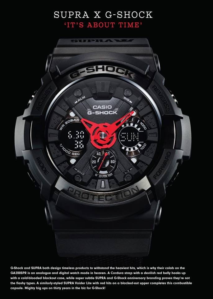gshock x supra