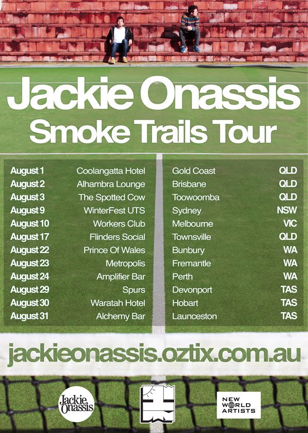 Jackie Onassis Smoke Trails Tour