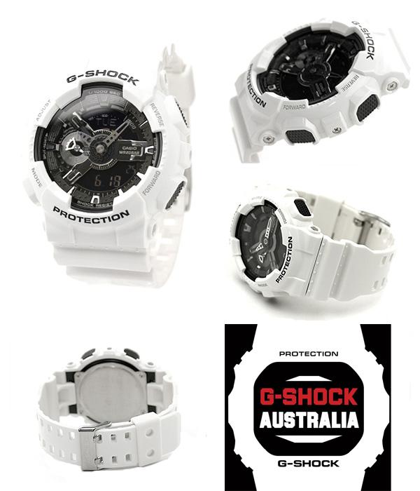 white g-shock copy