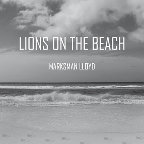 lions on the beach