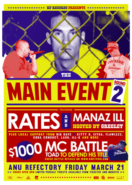 main event round 2 road rates