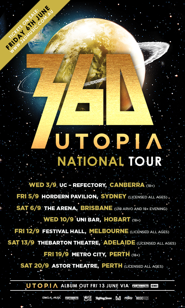 360 Utopia tour